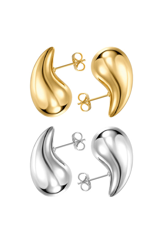 Teardrop Chunky Earrings