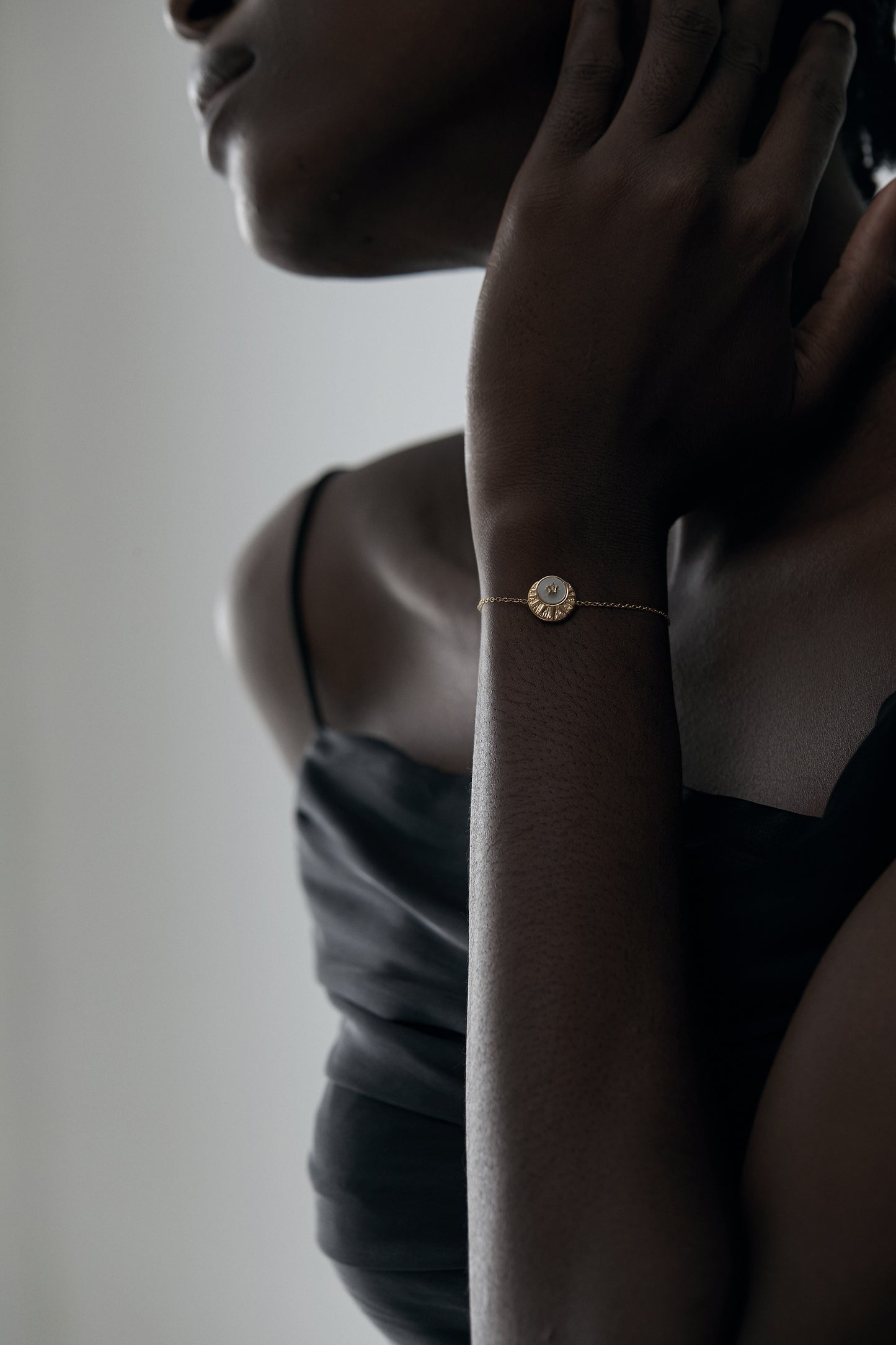 Scattered Stars Opal Disc Bracelet