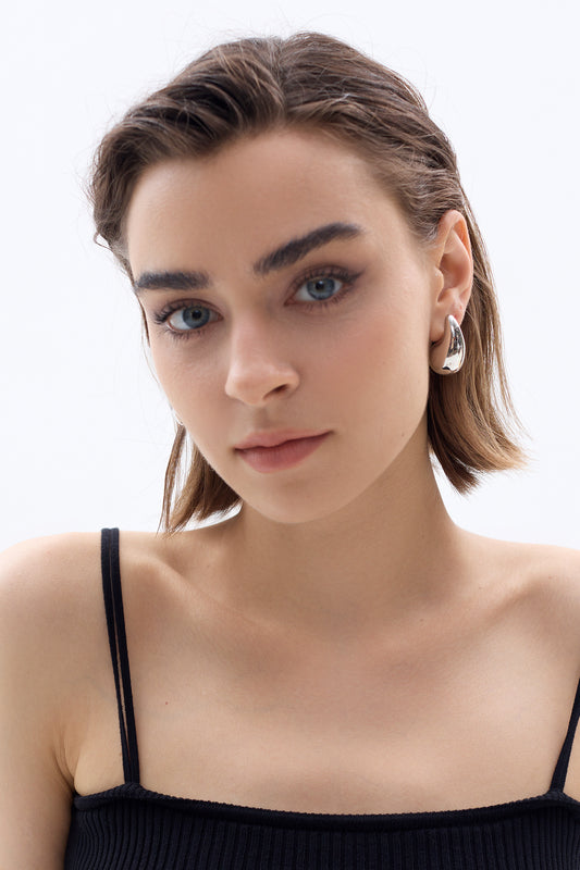 Teardrop Chunky Earrings
