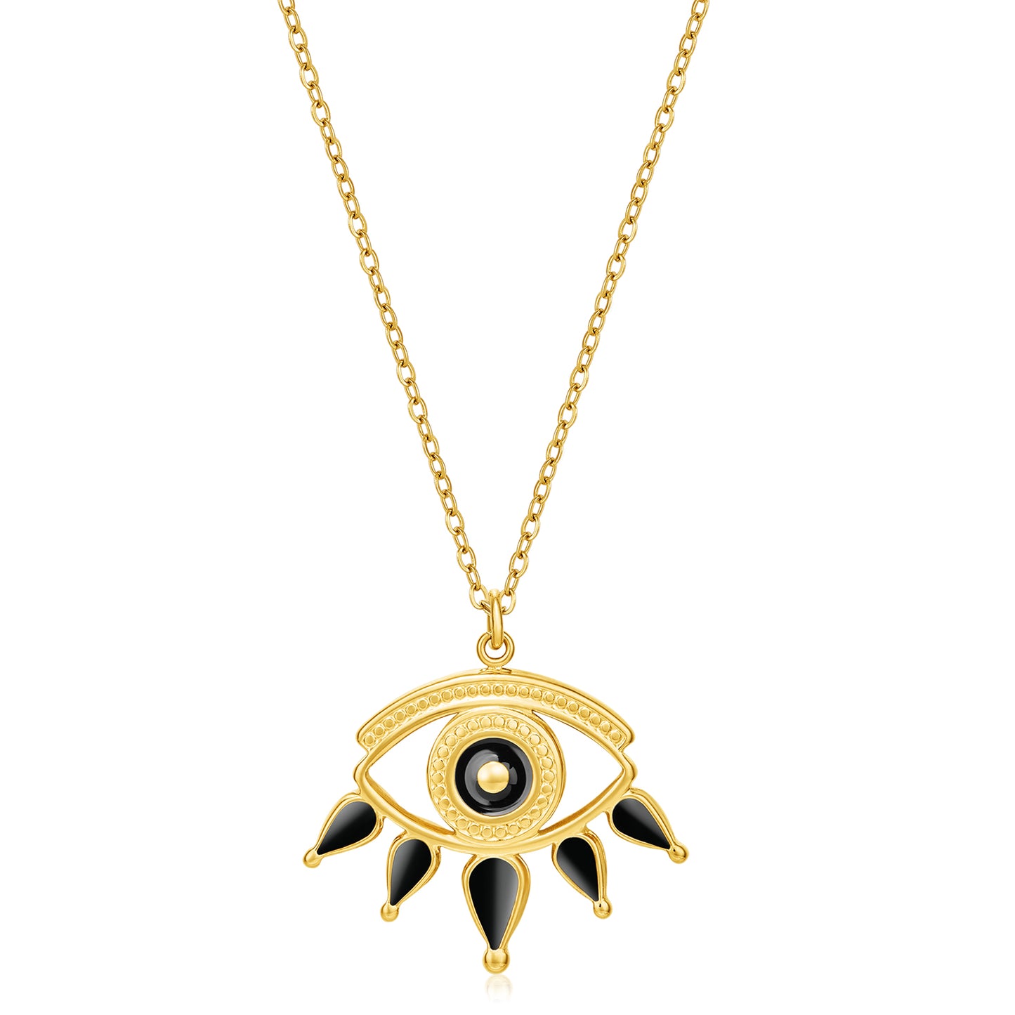 Delicate Evil Eye Necklace