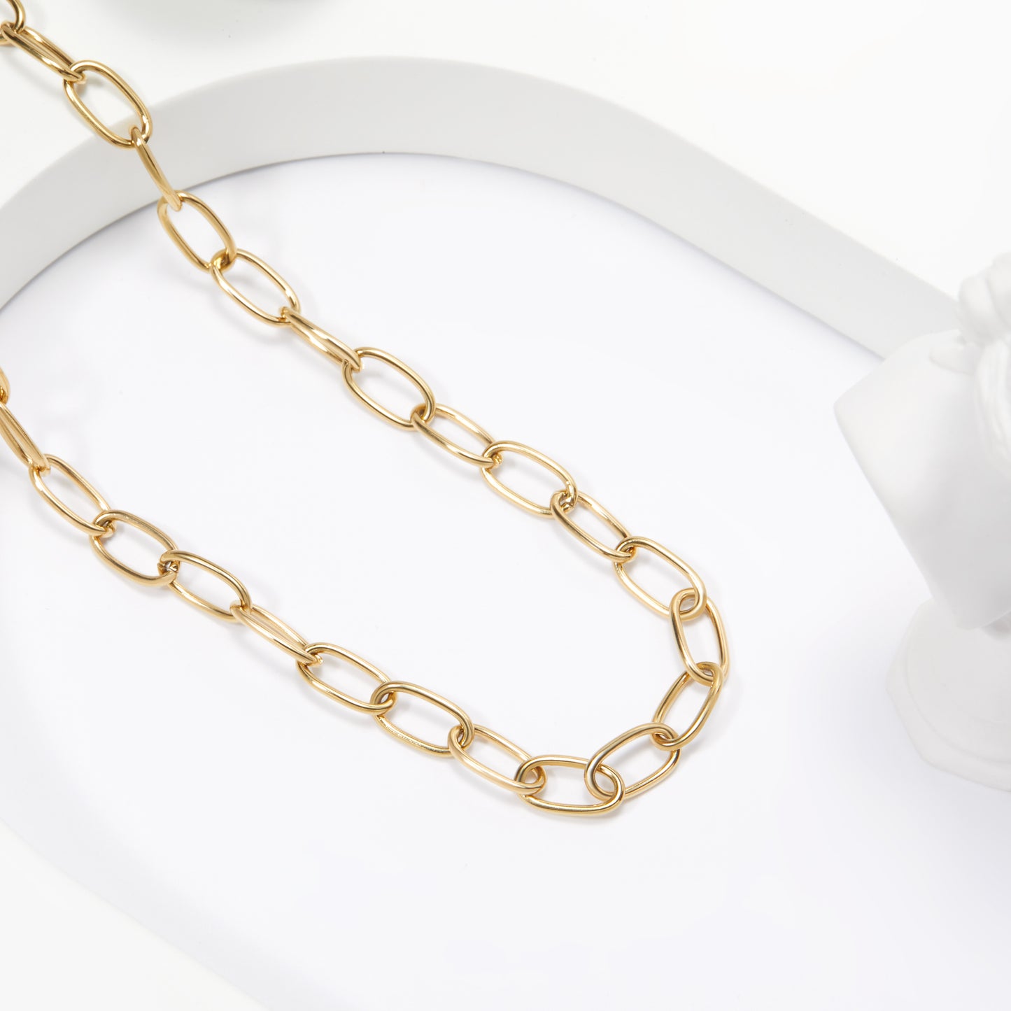 Paperclip Link Chain Necklace