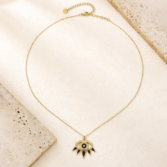 Delicate Evil Eye Necklace
