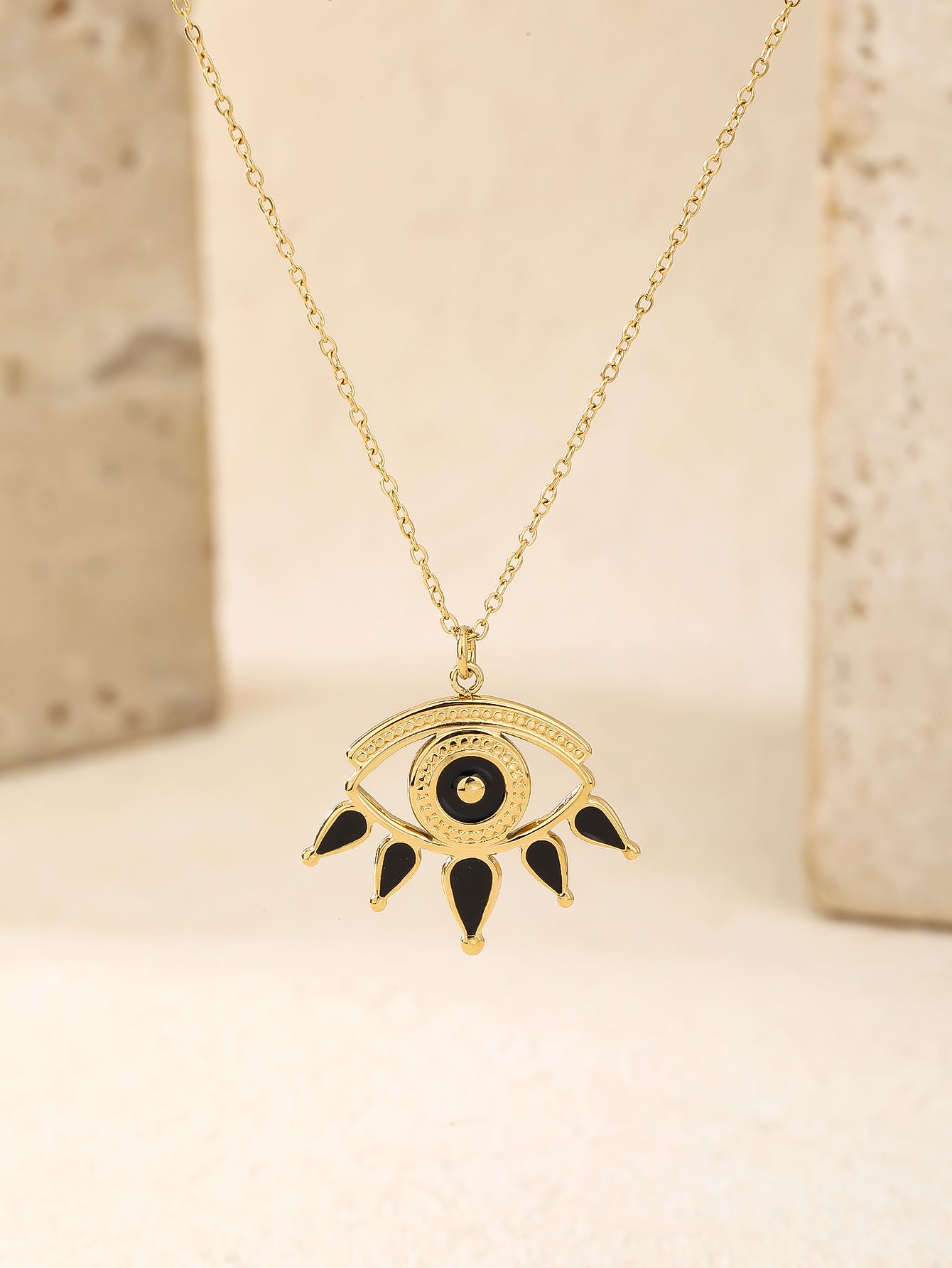 Delicate Evil Eye Necklace