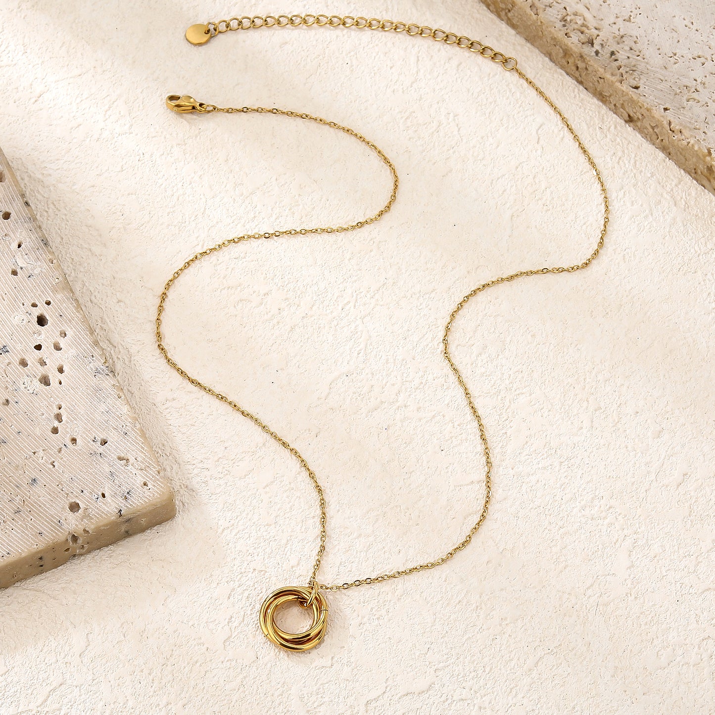 Ring Holder Pendant Necklace