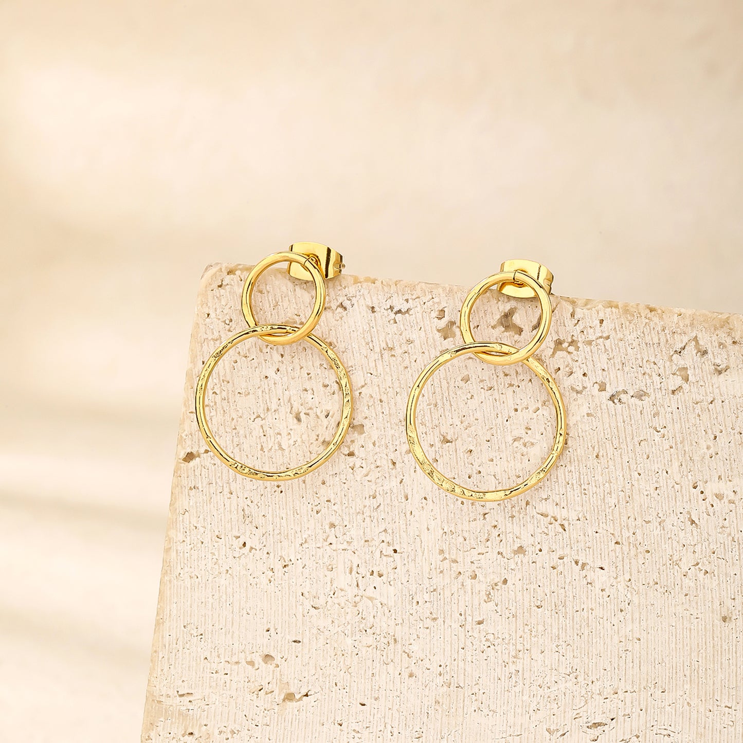 Double Circle Earrings