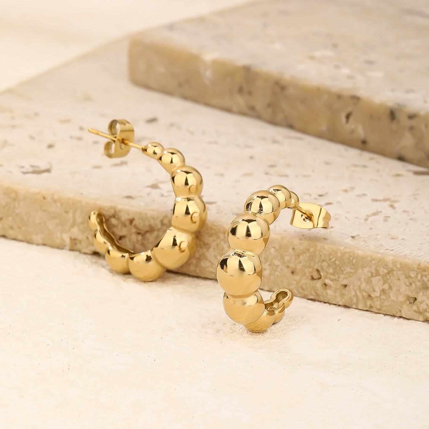 Dainty Open Hoop Earrings
