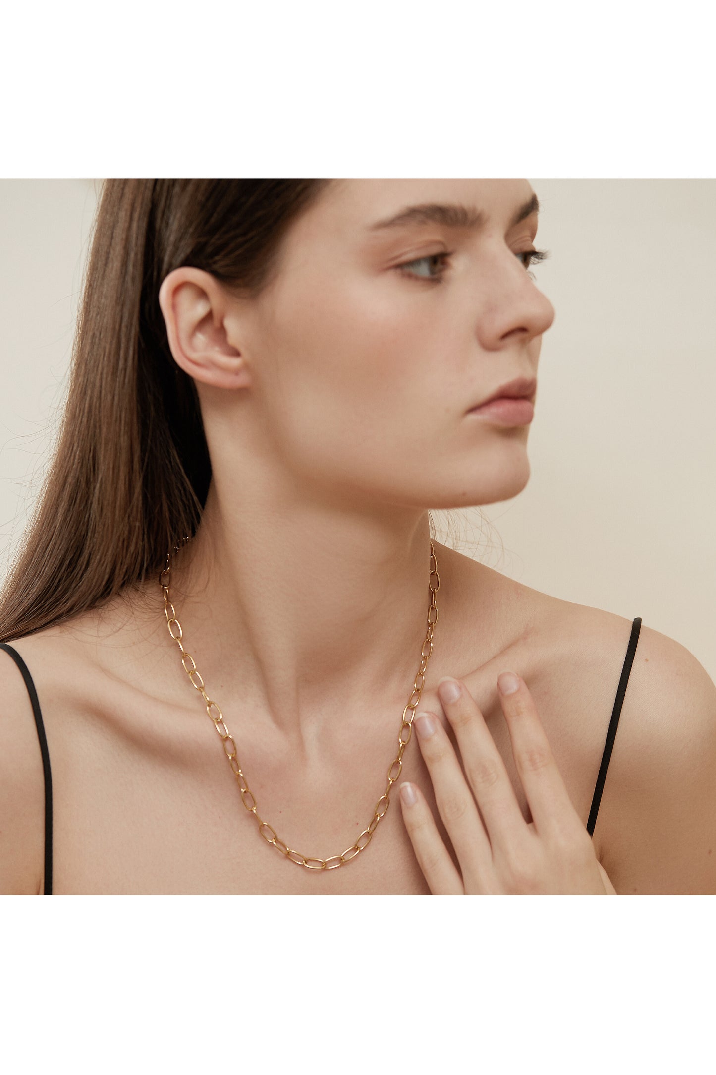 Paperclip Link Chain Necklace