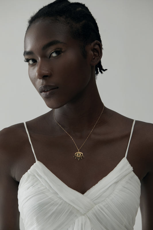 Delicate Evil Eye Necklace