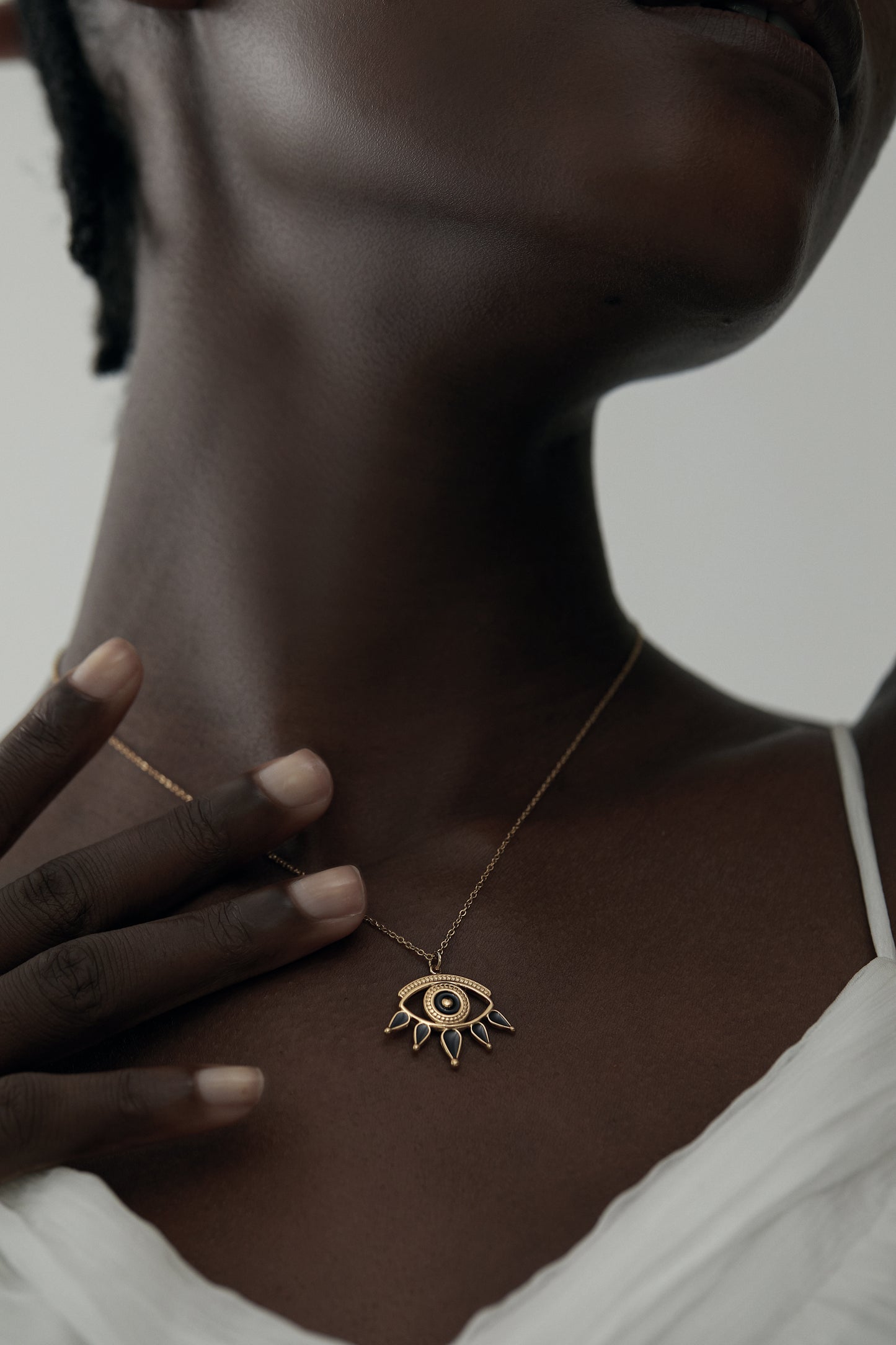 Delicate Evil Eye Necklace