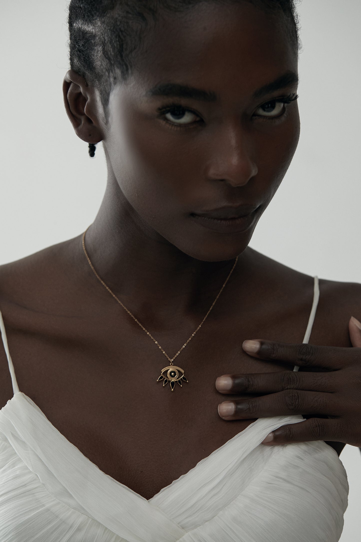 Delicate Evil Eye Necklace