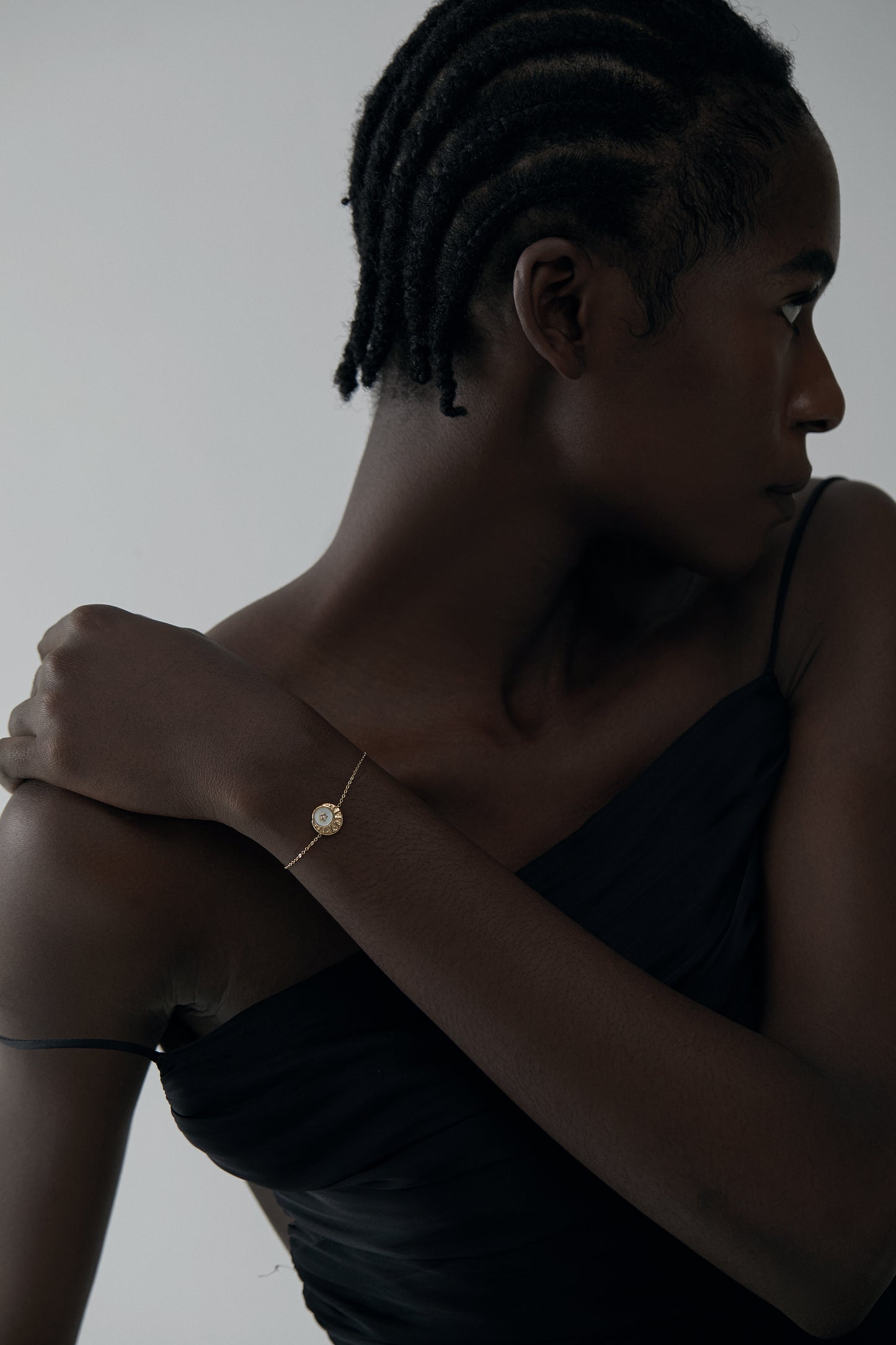 Scattered Stars Opal Disc Bracelet