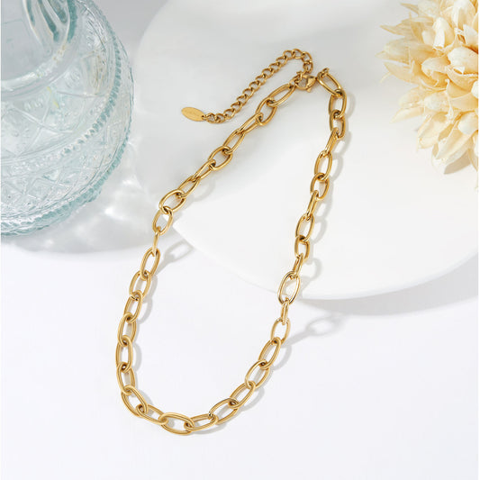 Paperclip Link Chain Necklace