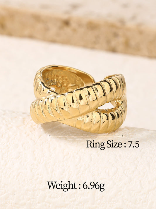 Statement Dome Band Chunky Rings