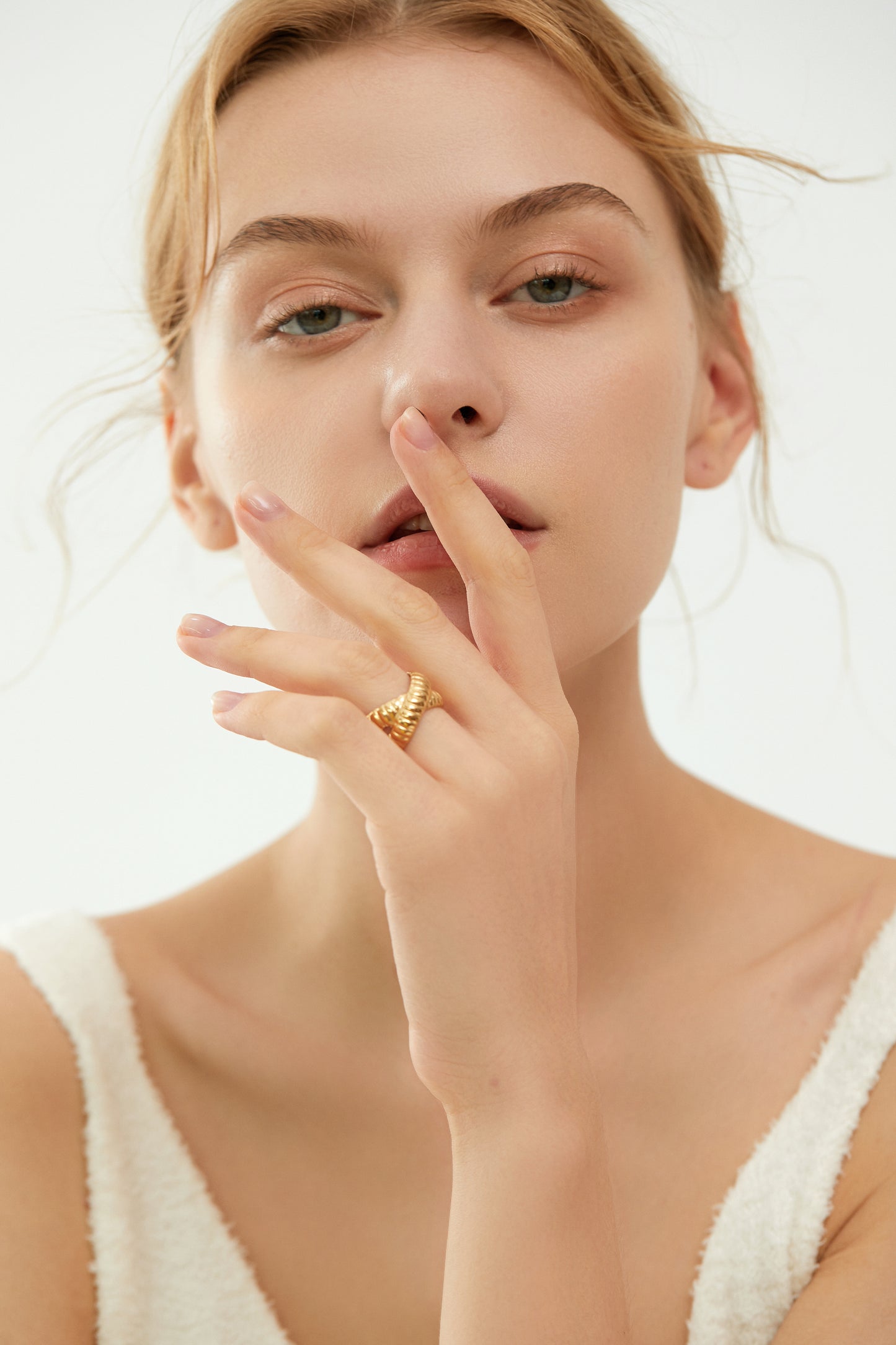 Statement Dome Band Chunky Rings