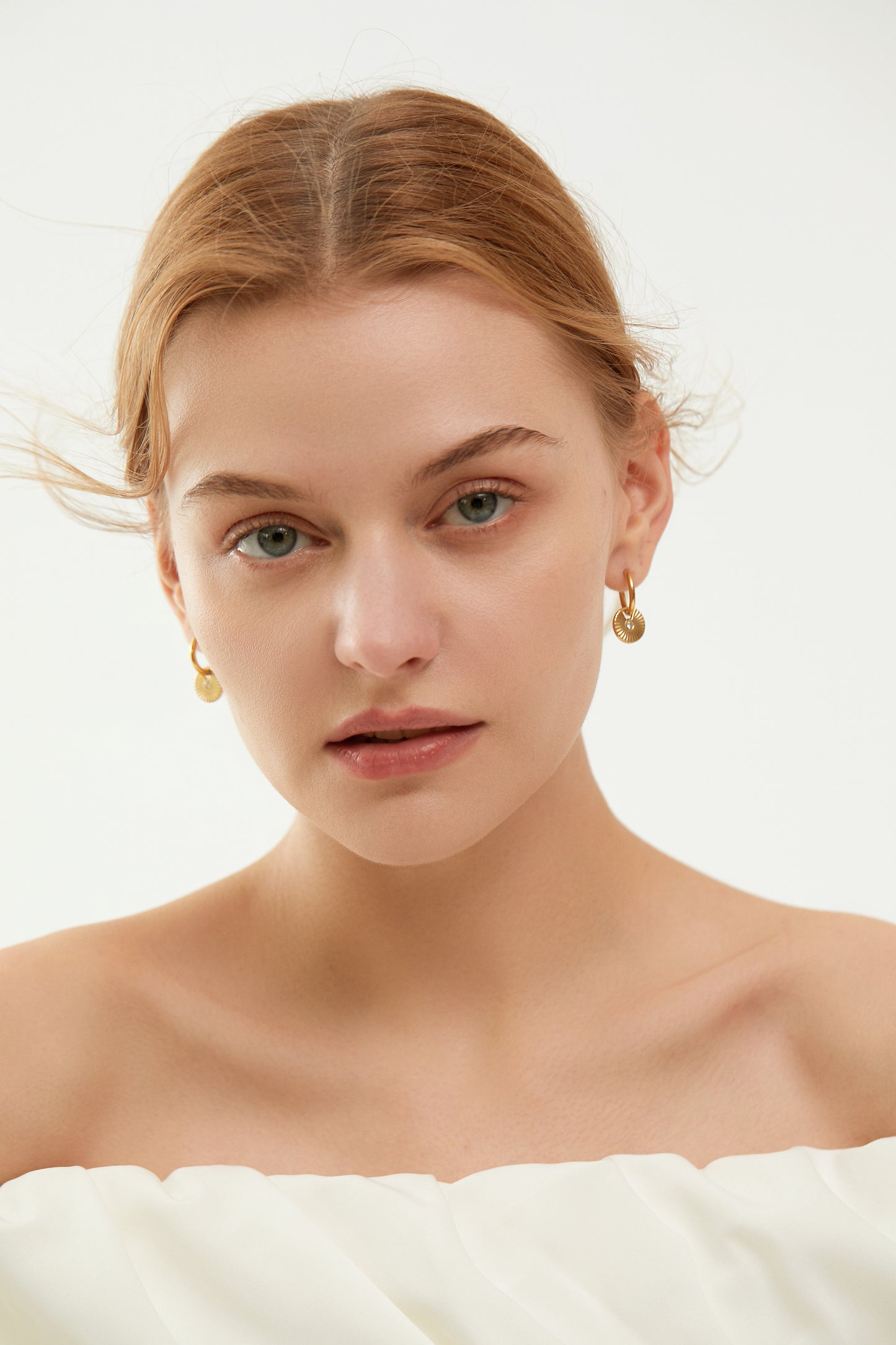 Dangle Drop Earrings with CZ