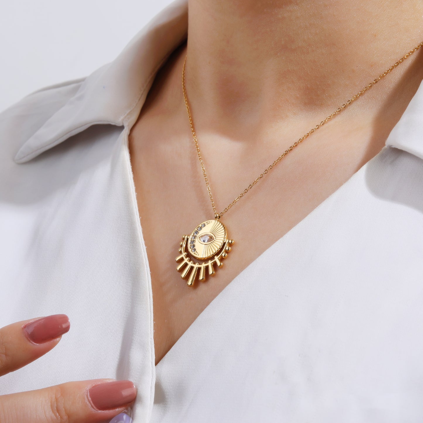 Evil Eye Pendant Necklace