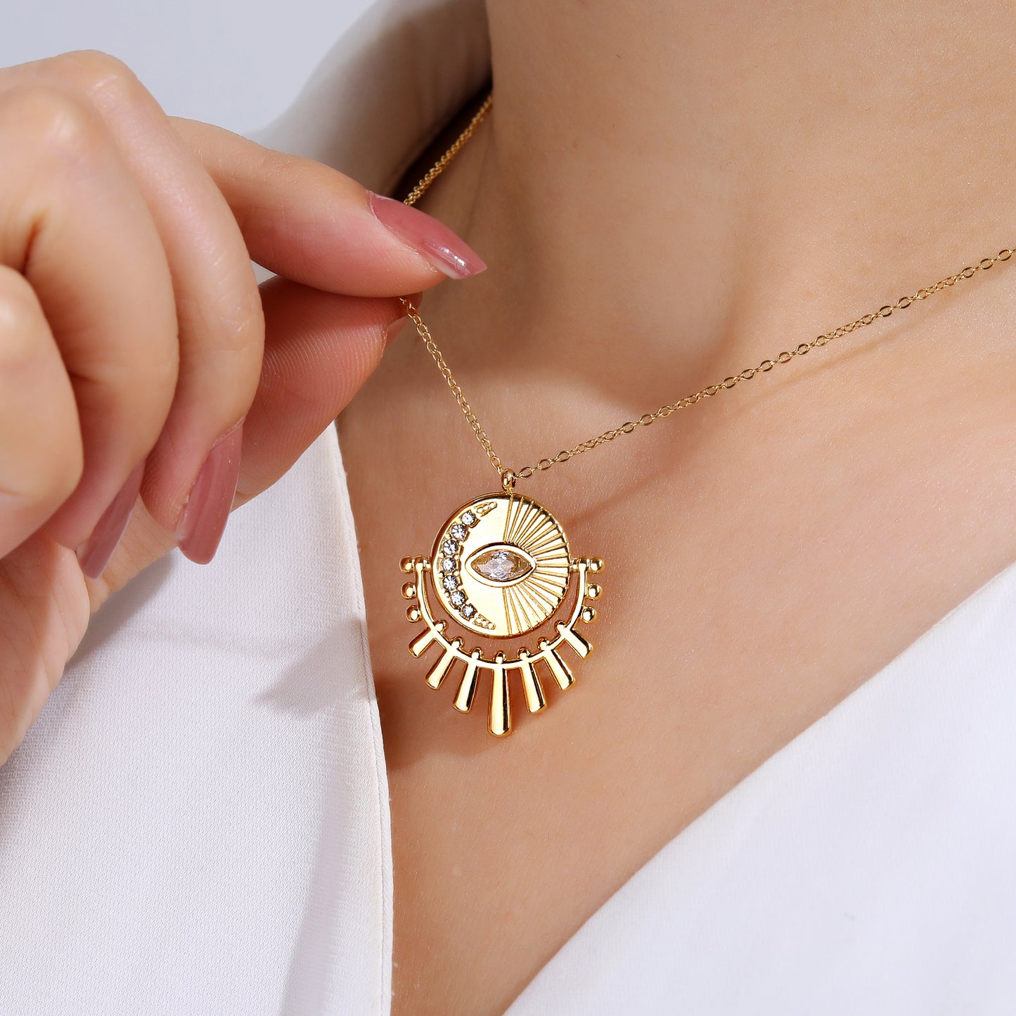 Evil Eye Pendant Necklace