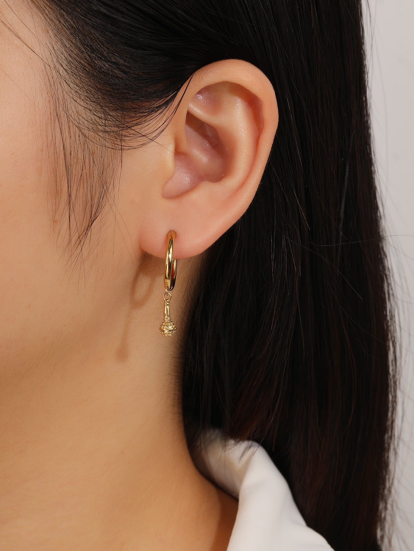 Trendy Huggie Hoop Earrings