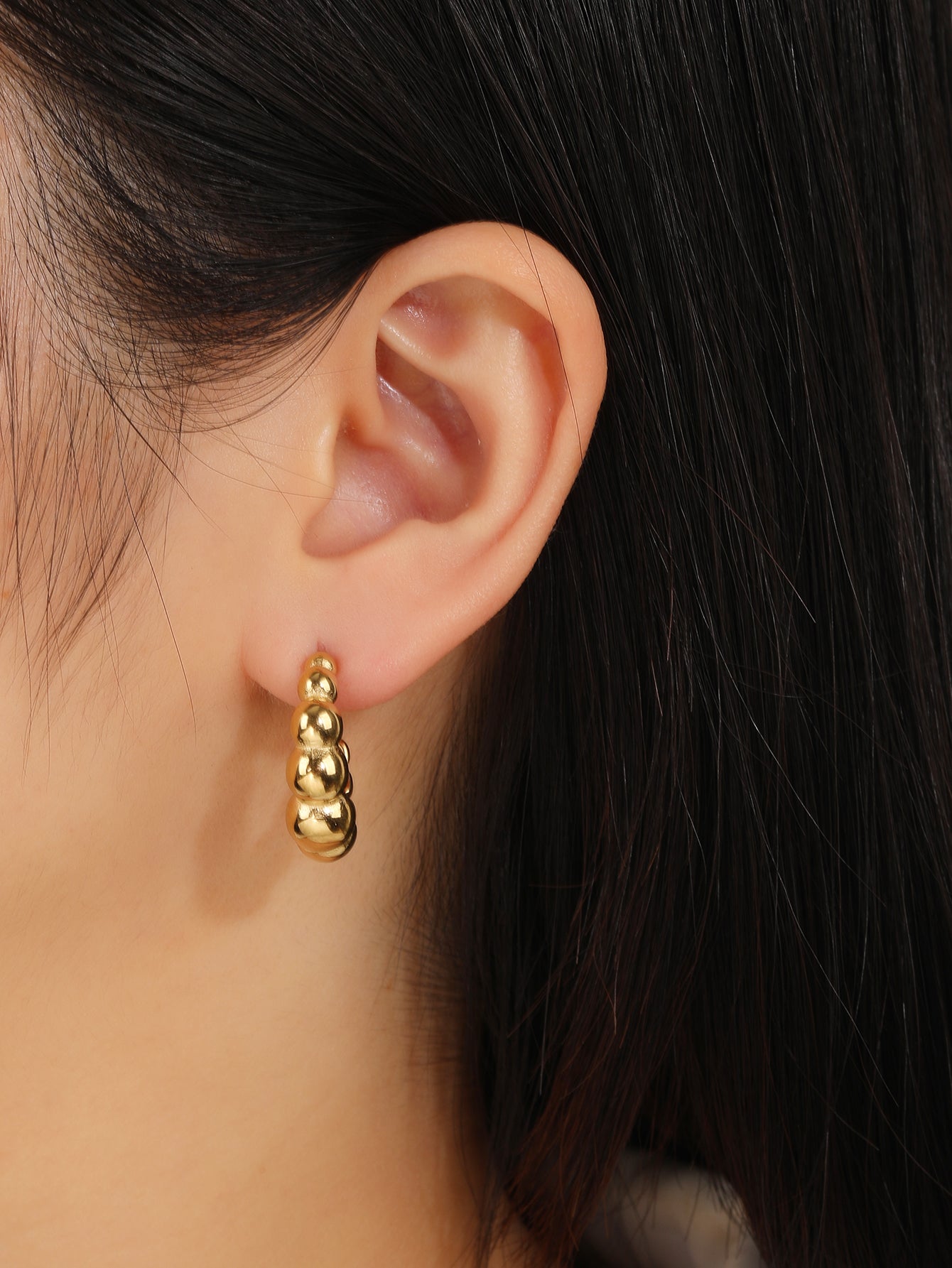 Dainty Open Hoop Earrings