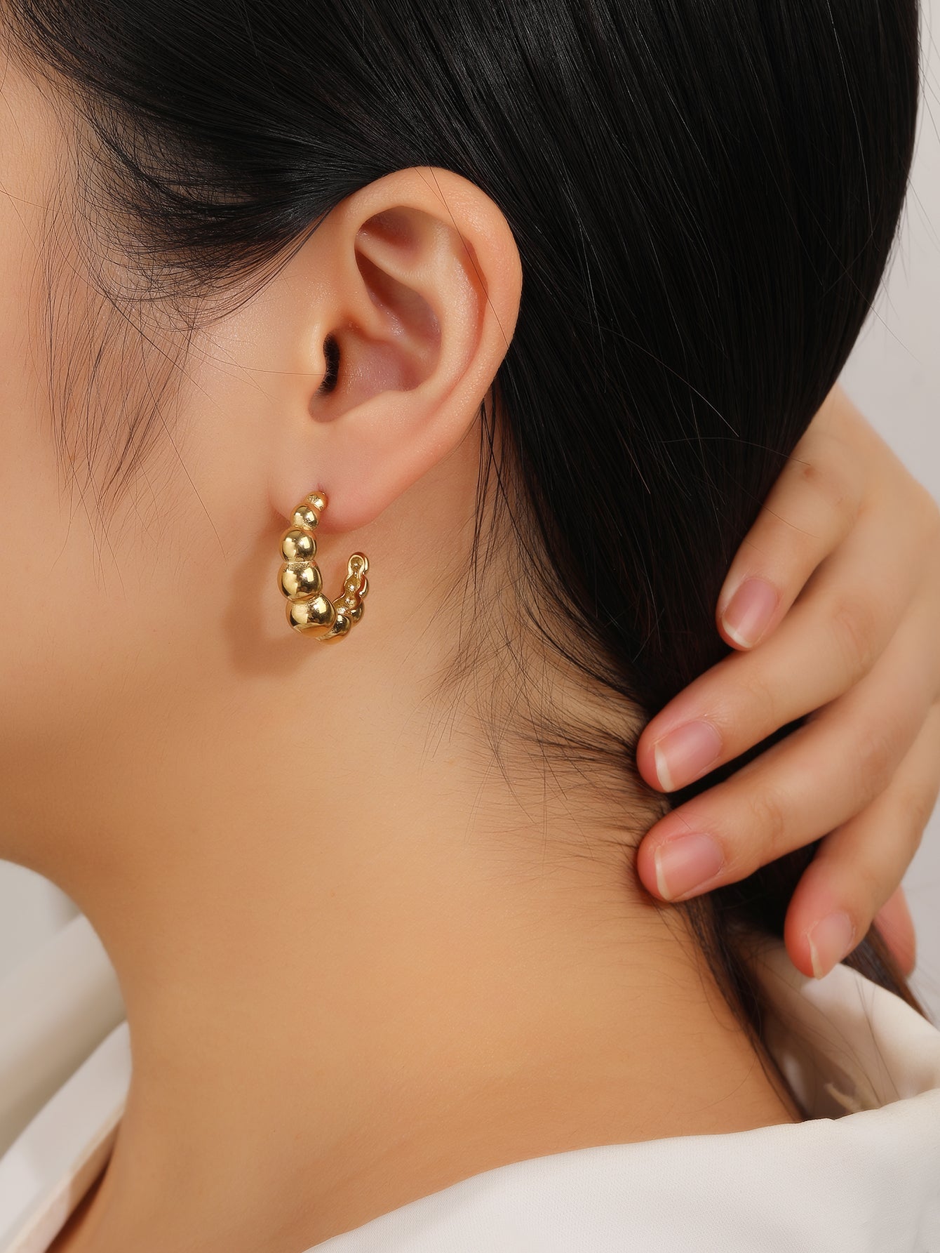 Dainty Open Hoop Earrings