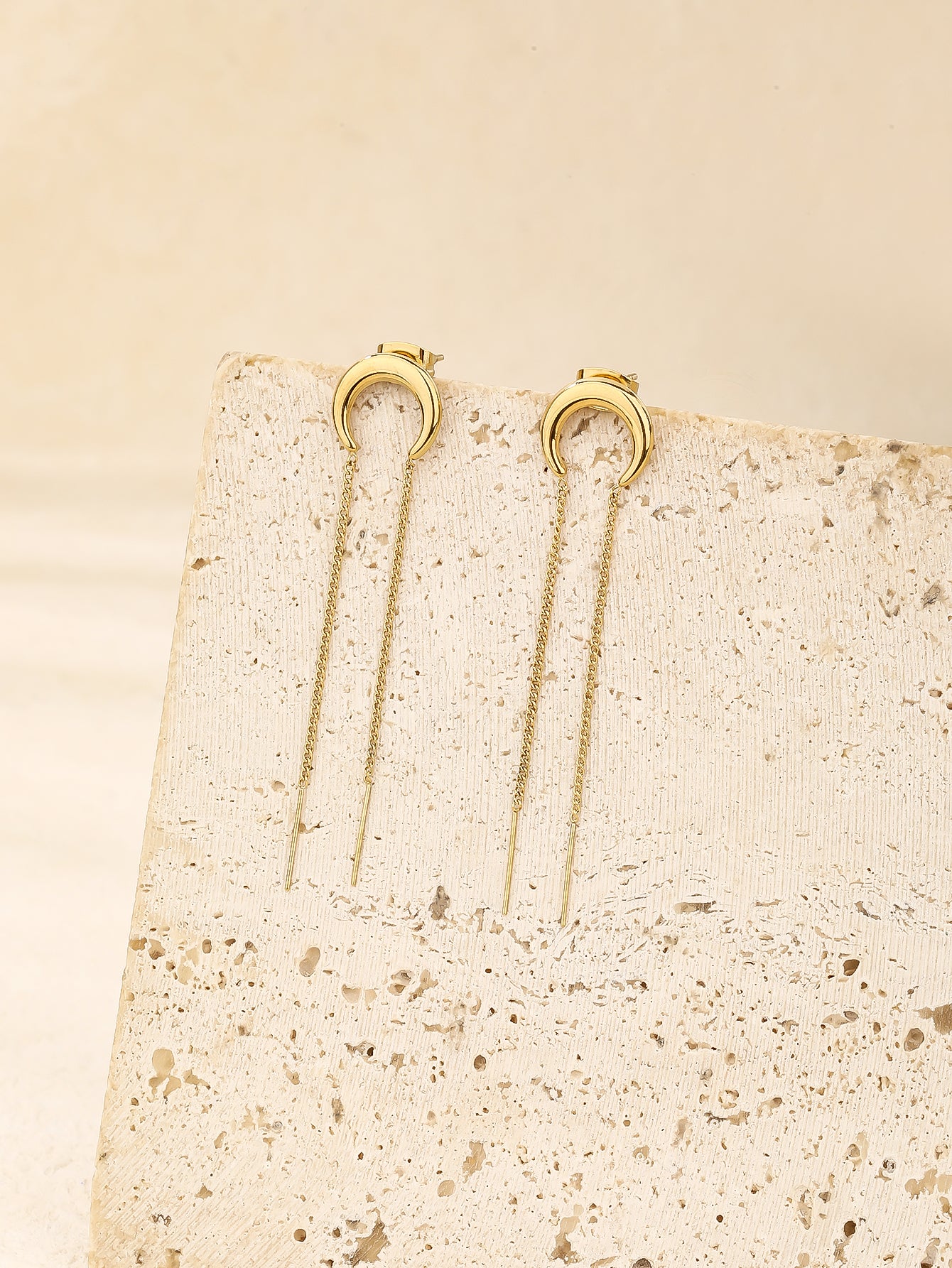 Long Dangle Drop Earrings
