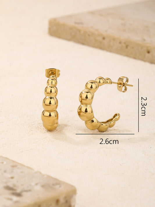 Dainty Open Hoop Earrings